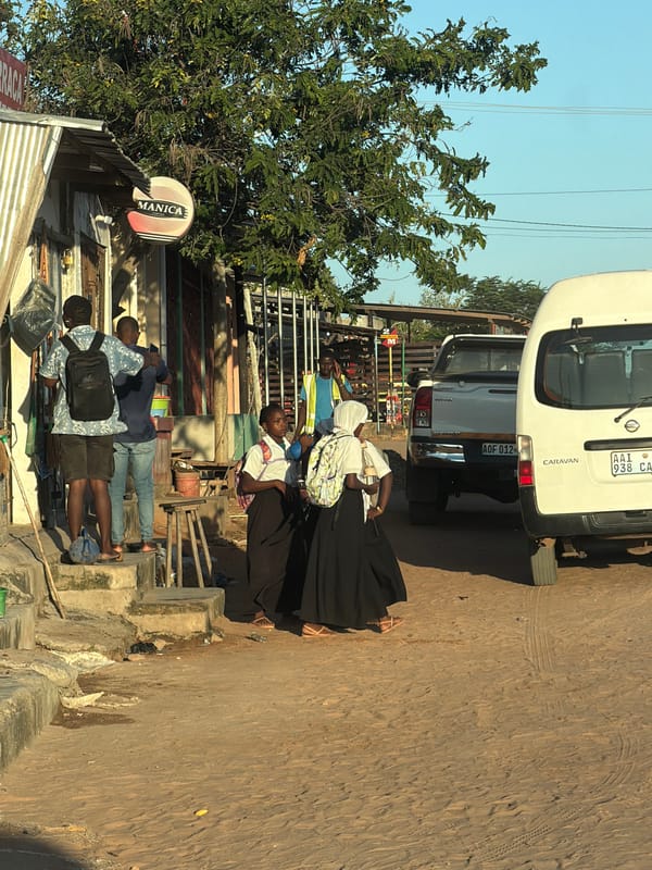 Daily life documented in Pemba, Mozambique streets and outskirts