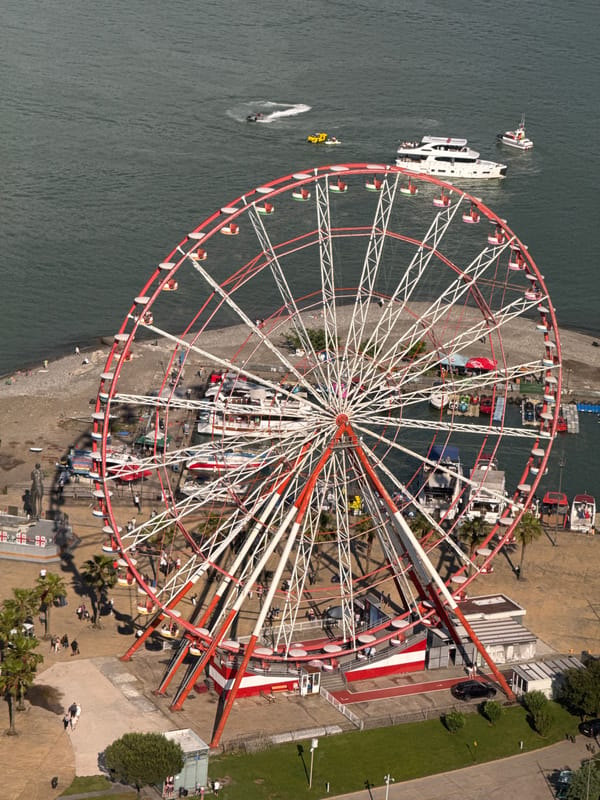 Afternoon tour of Batumi's waterfront attractions and dining spots