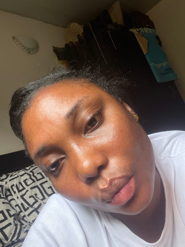 Woman photographed in multiple close-up poses in Abuja