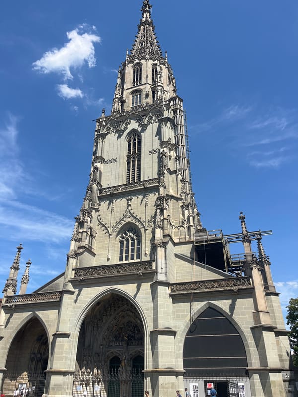An afternoon exploring Bern's Gothic cathedral and old town