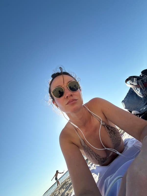 Afternoon at the Tel Aviv beach: sun, sea, and sand