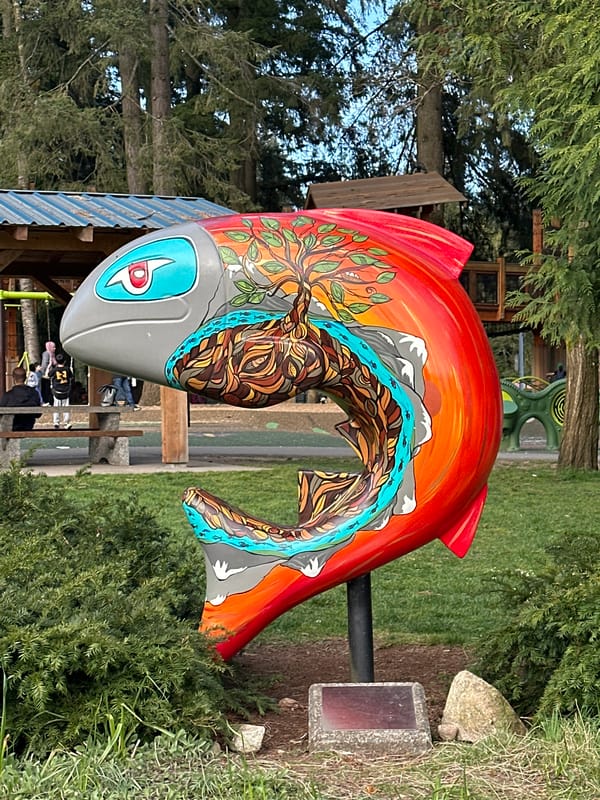 Spring scenes documented across Coquitlam gardens and streets