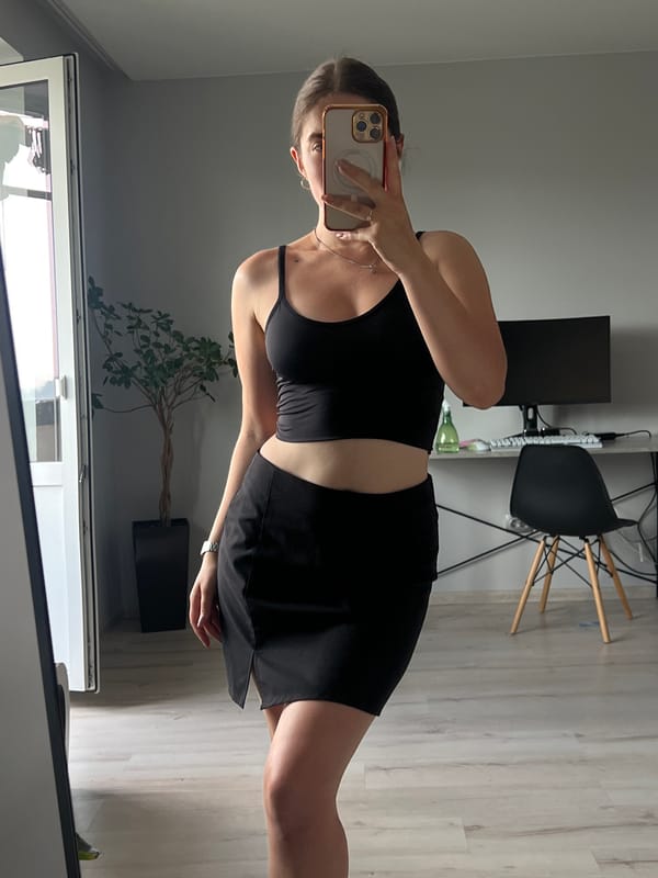 Mirror selfies and a Maine Coon cat in a Ternopil apartment