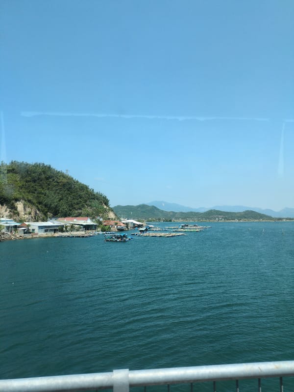 Coastal road and seascape views captured in Hòa Mỹ Vietnam