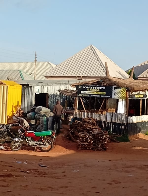 Street life and daily movement through Tumfure, Nigeria