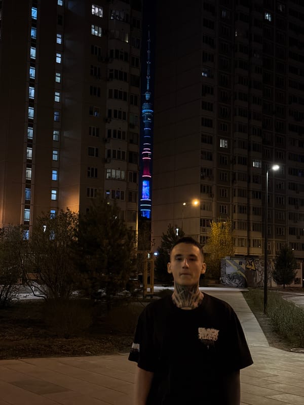 Nighttime urban scenes documented in Khimki, Russia