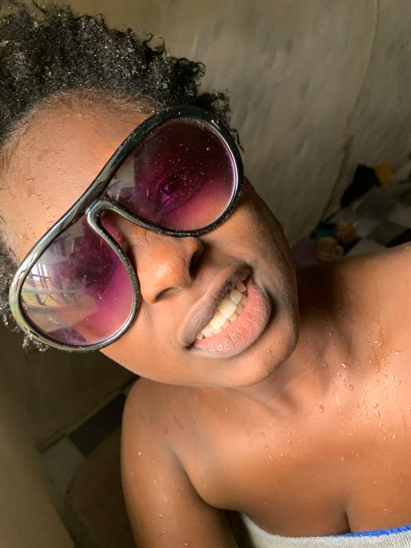 Wet, playful close-ups from a water moment in Nigeria