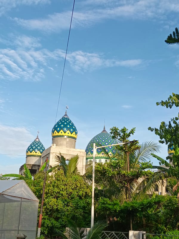 Morning scenes documented across Lhokseumawe, Indonesia neighborhoods