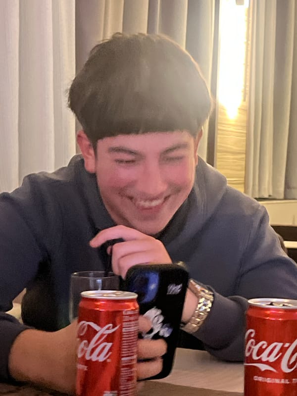 Young man documented during evening meal in Kochan, Bulgaria