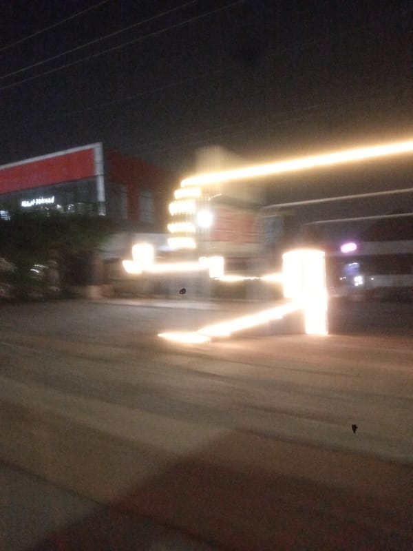 Evening street scenes captured across Abuja neighborhoods