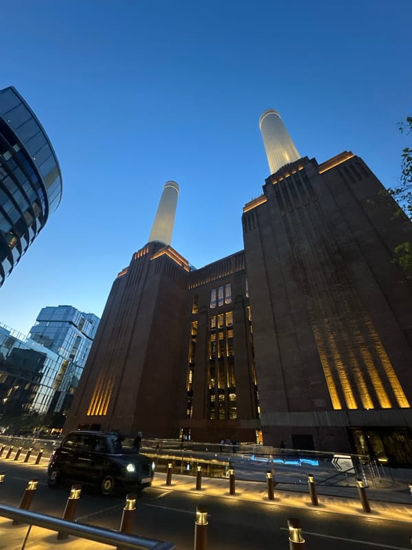 Evening snapshots capture routine London life around Battersea area