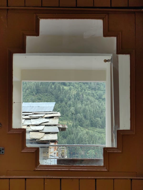 Daily life captured in Himalayan village Vashisht, India