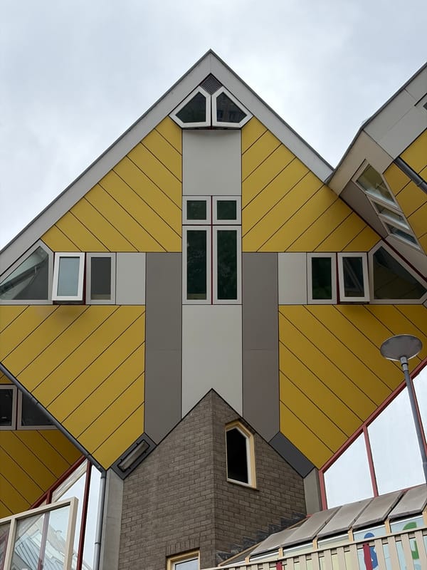 Rotterdam's Famous Cube Houses Captured in Multiple Street Views