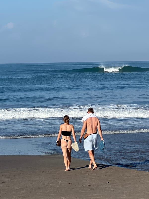 Mass crab gathering draws attention on North Kuta's dark sand beach