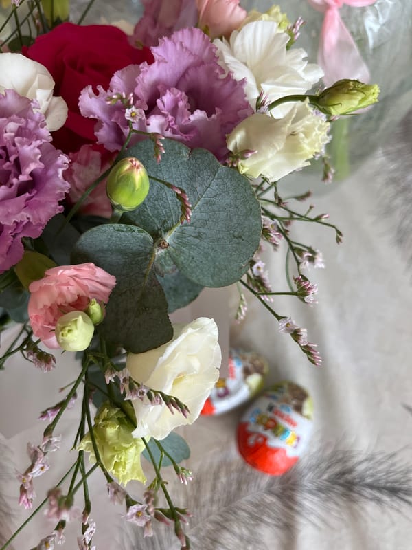 Flowers, Kinder eggs, and a forest walk in Chaikovsky