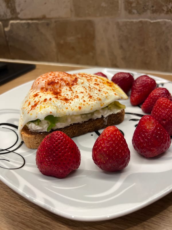 Bulgarian breakfast plate documented in Markovo morning meal