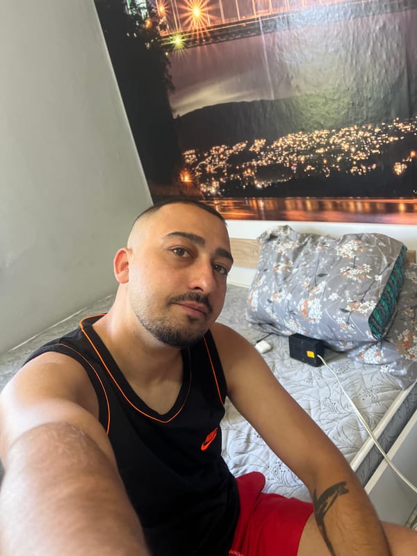 Selfie session in a Shumata bedroom, various angles and moods