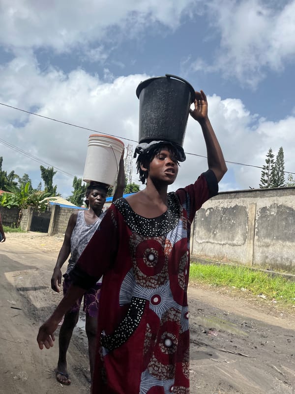 Daily life documented in Iranla, Nigeria community