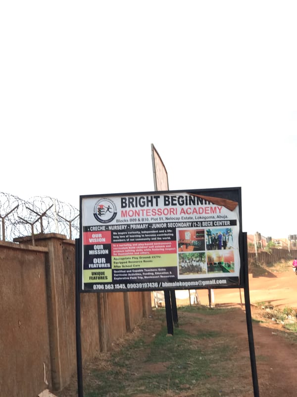 Morning scenes documented across residential Abuja neighborhoods