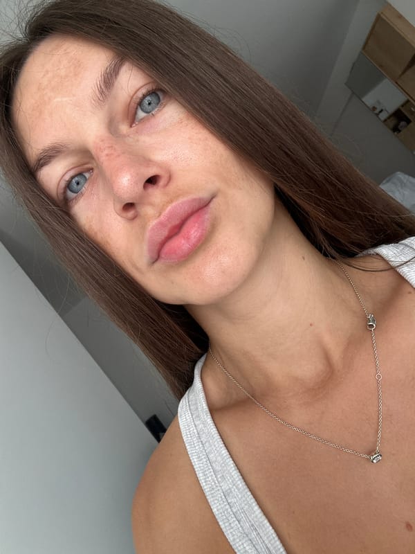 Morning selfies and fridge inventory at a Montenegrin apartment