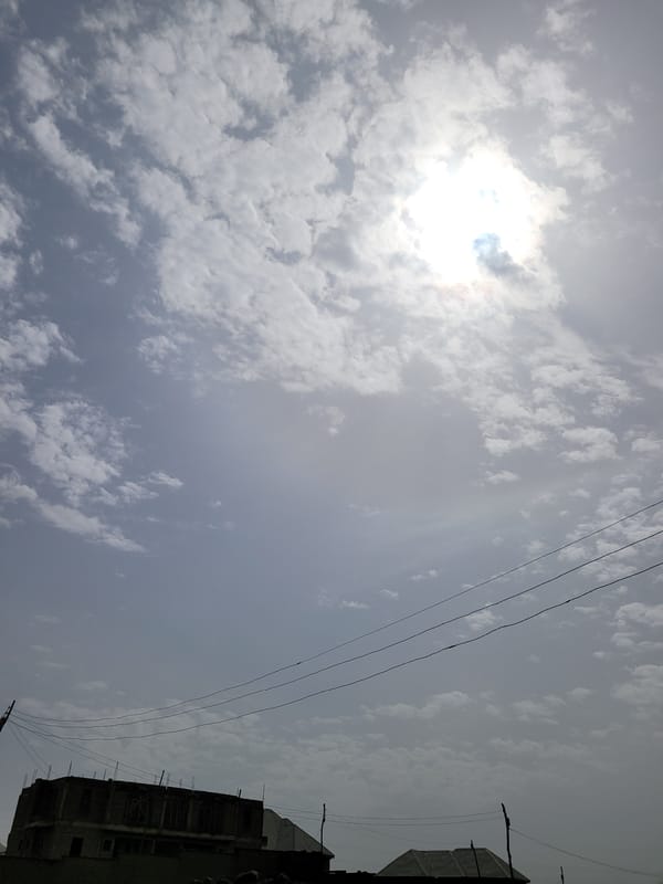 Daily life moments captured across central Nigeria morning