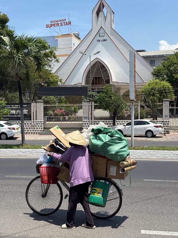 Morning street life documented across Nha Trang, Vietnam