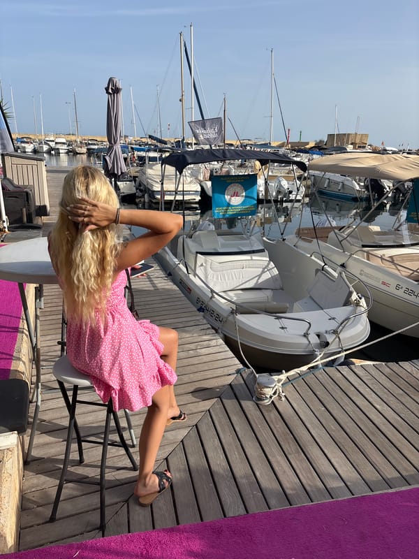 Afternoon at Cabo Roig marina, coastline, and surrounding streets