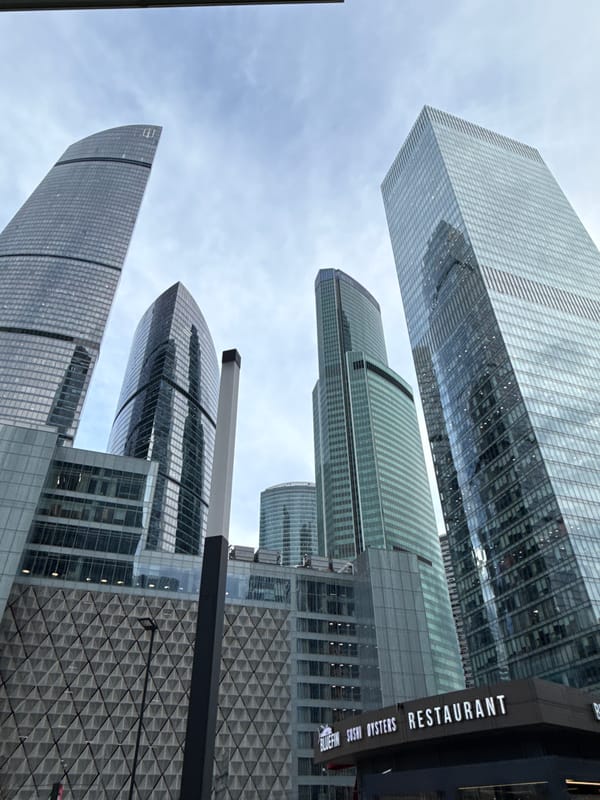 Urban scenes captured in Khimki business district