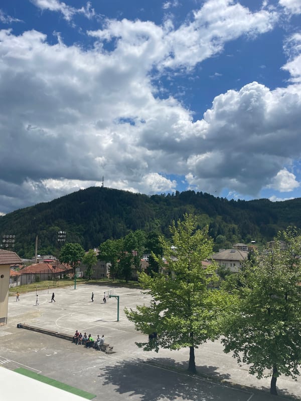Students study psychology, use phones during classroom session in Bulgaria