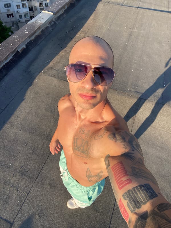 Rooftop jump kicks and selfies over Pleven, Bulgaria