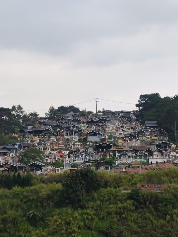 Morning documentation of Cam Ly landscapes in Da Lat