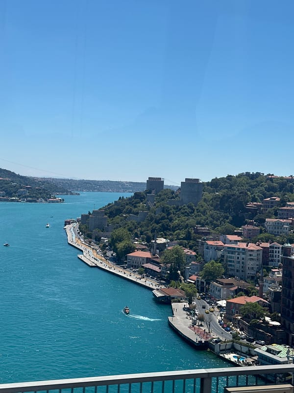 Witnesses capture scenic Bosphorus views across Istanbul districts