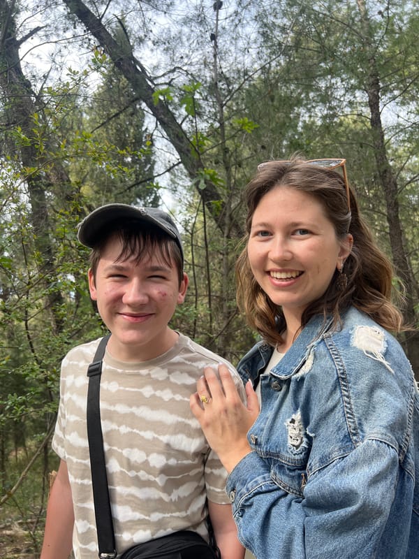 Couple in park, airplane overhead observed in Podgorica