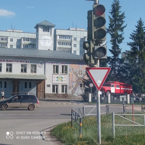 Spring day life captured across Chaikovsky, Russia