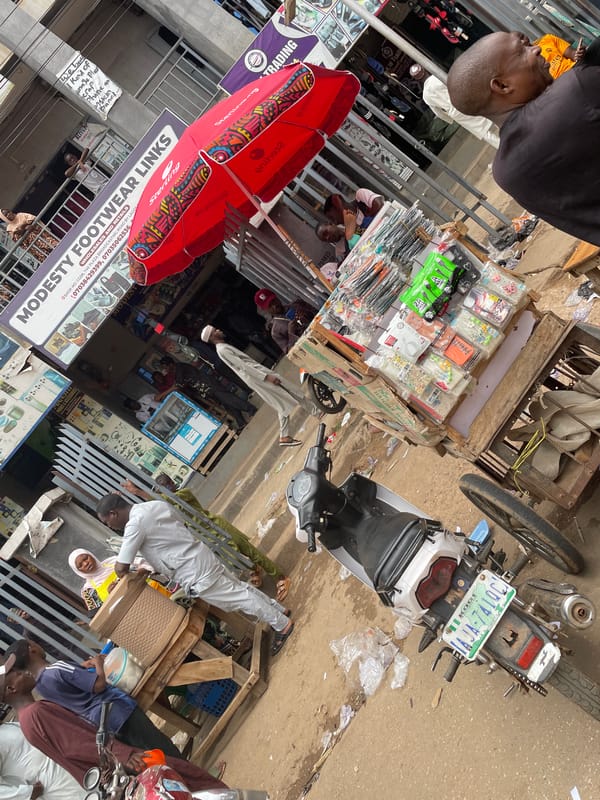 Busy market scenes captured across Nigerian towns afternoon