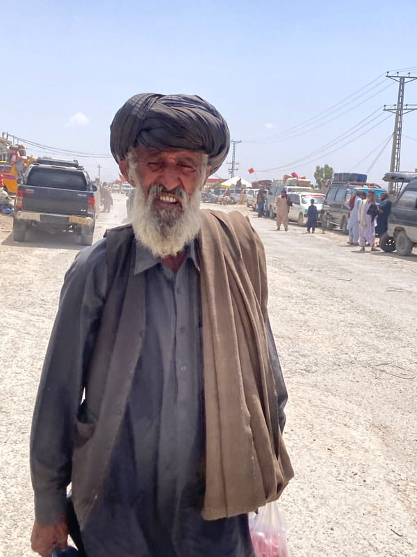 Morning street life documented in Loralai, Pakistan