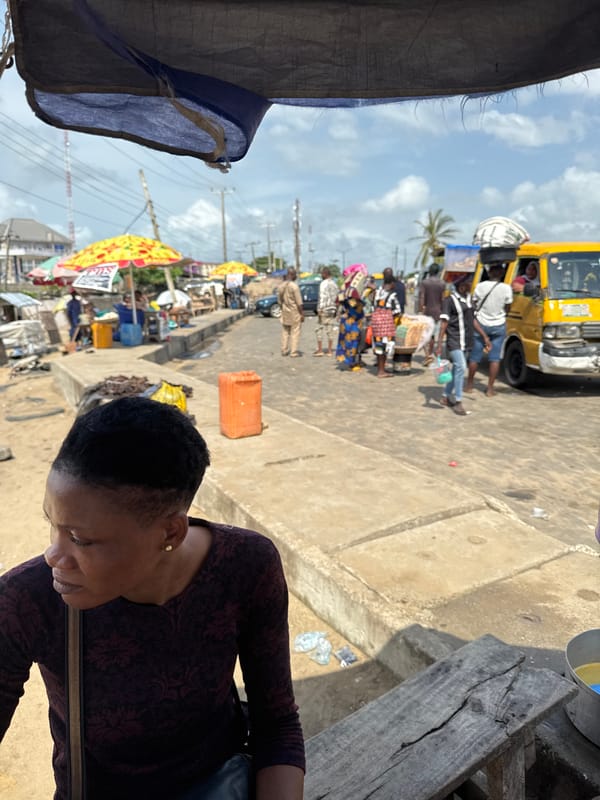 Daily street life documented in Badagry and Ajara Nigeria