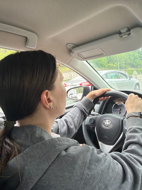 Evening drive through Portland and Beaverton, two perspectives
