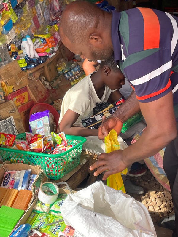 Market shoppers spotted in Akwanga, Nigeria Saturday afternoon