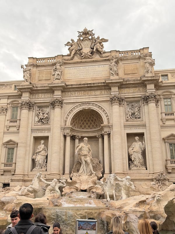 Morning documentation of Rome's historic fountains and architecture