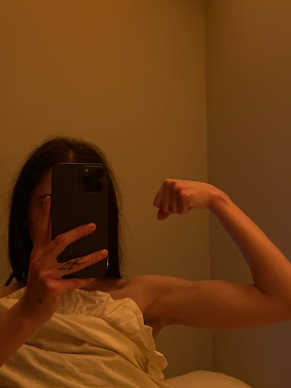 Person documents private moment with selfies in Ternopil bedroom