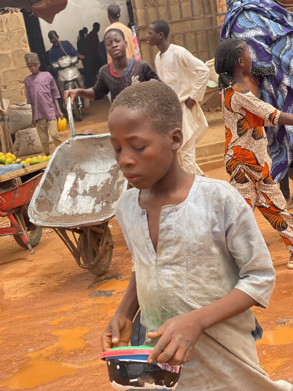 Daily life scenes captured across Zaria, Nigeria markets and streets