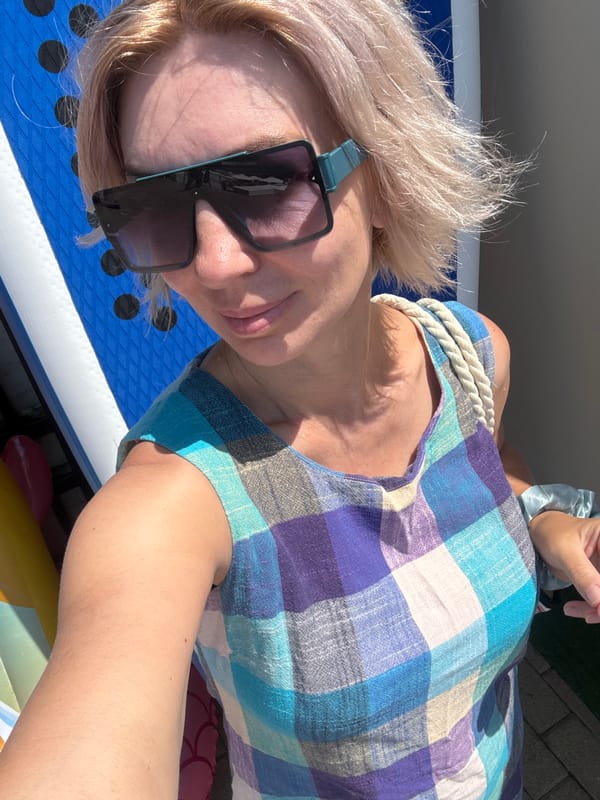 Summer beach day on the Black Sea in Sochi