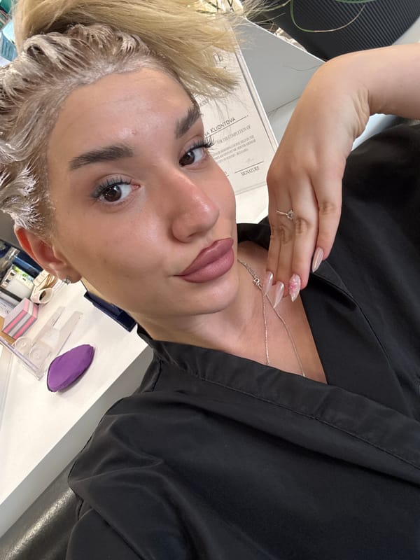 Salon hair treatment session in Petrich, Bulgaria