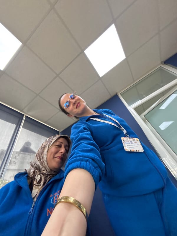 Al Hayat facility employees photographed during workday in Meknes