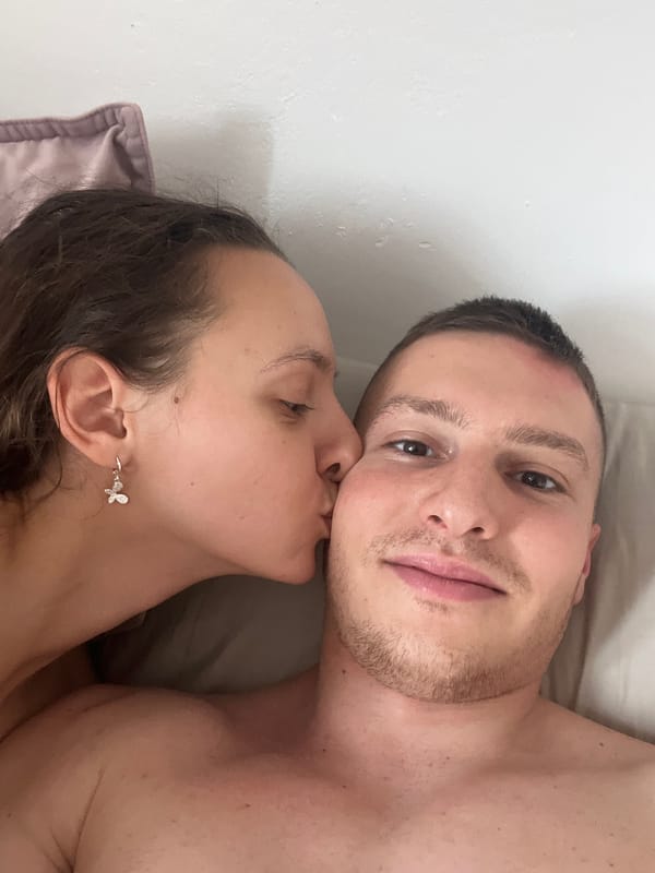 Couple Takes Indoor Selfie in Saarbrücken