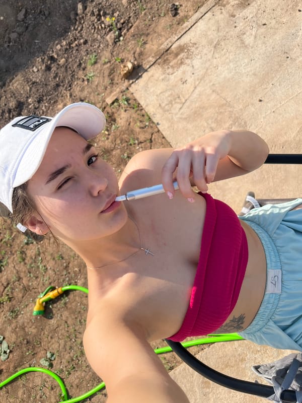 Woman spotted outdoors in Лобаново residential area