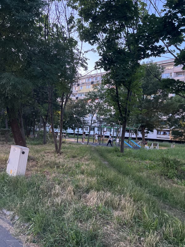 Evening scenes around Burgas: residential areas, retail districts, gaming setup