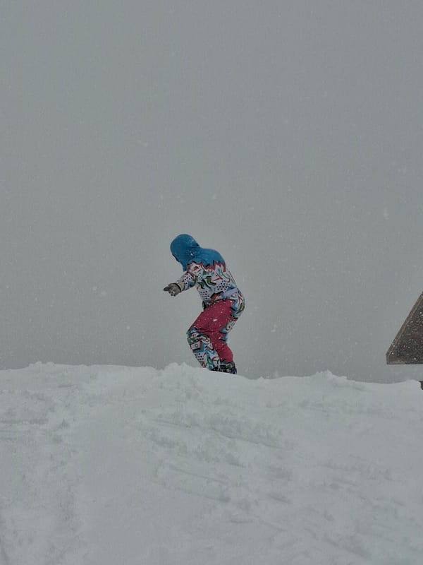 Winter sports action captured on Bansko slopes