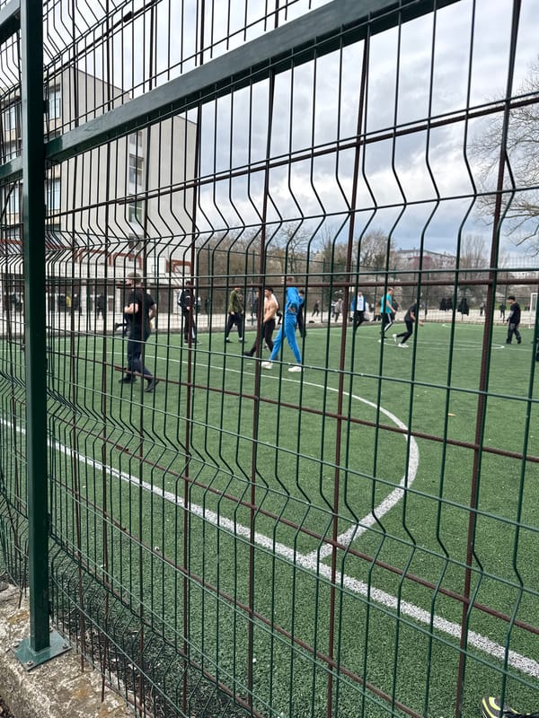 Soccer activity observed on artificial turf field in Varna
